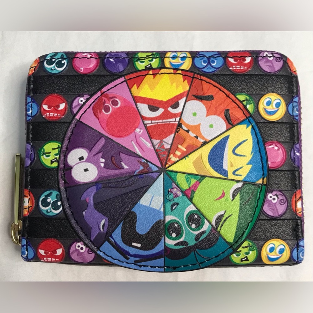 Loungefly Pixar Inside Out 2 Core Memories Ziparound Wallet - Picture 2 of 7